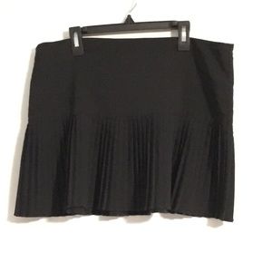 Black Pleated Skirt